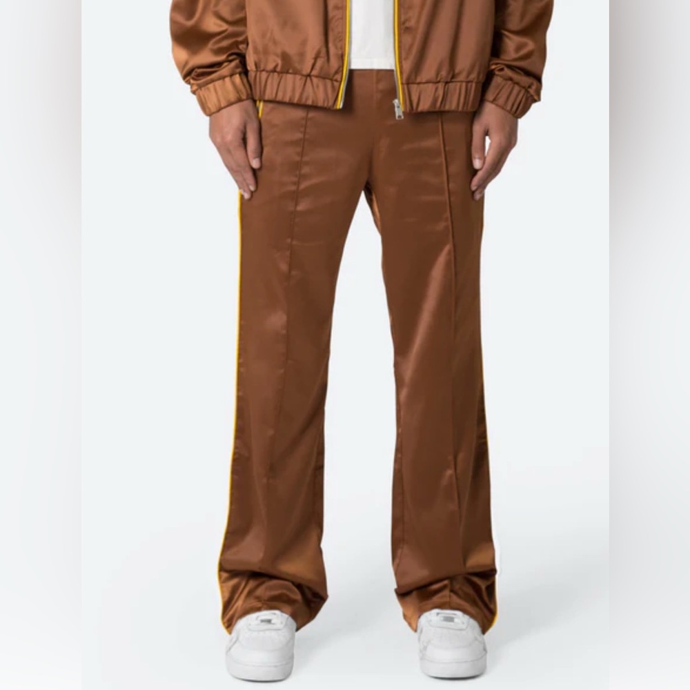 MNML Satin Stacked Pants- M